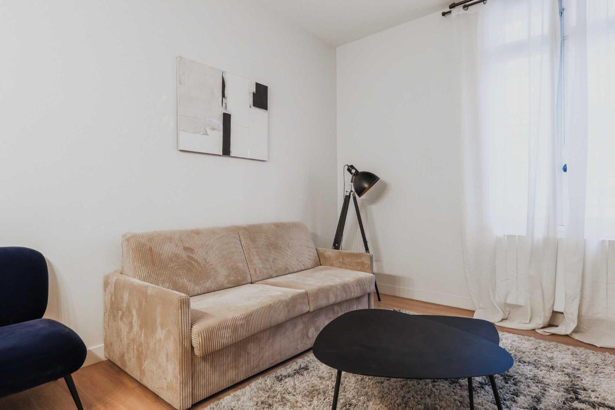 Modern Apartment 1Br- 4P Le Marais Quarter باريس المظهر الخارجي الصورة