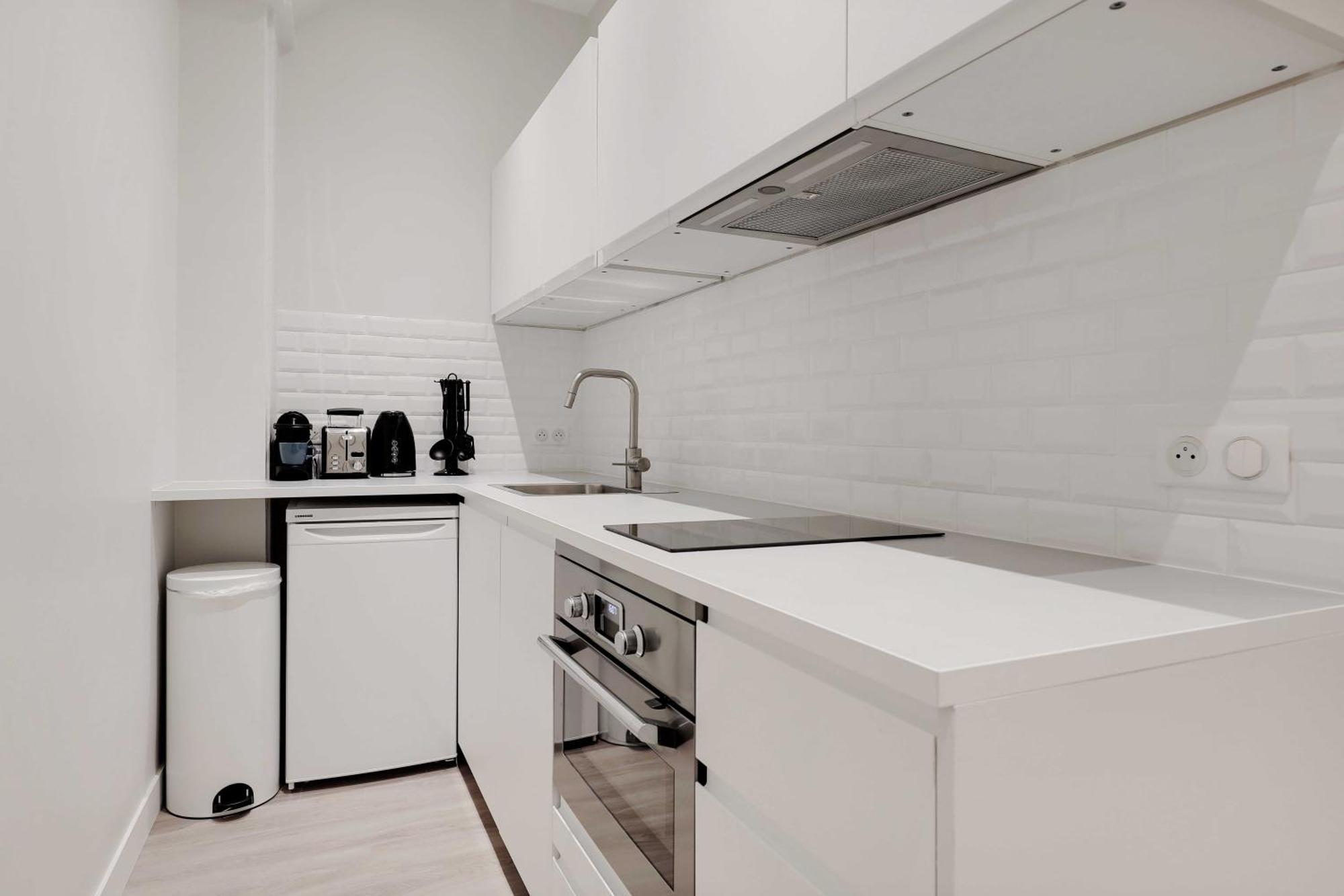 Modern Apartment 1Br- 4P Le Marais Quarter باريس المظهر الخارجي الصورة