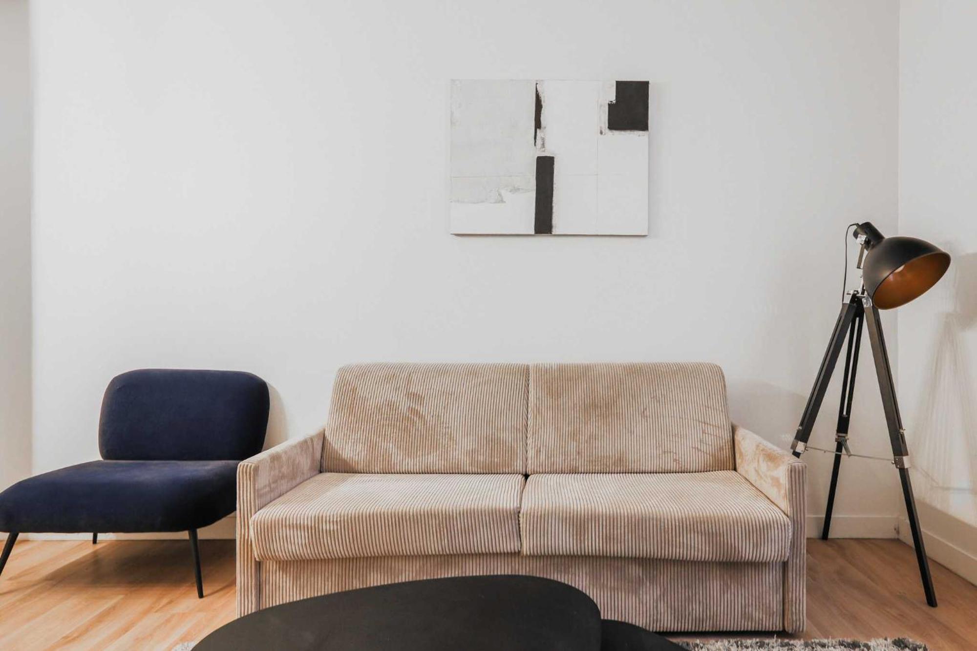 Modern Apartment 1Br- 4P Le Marais Quarter باريس المظهر الخارجي الصورة