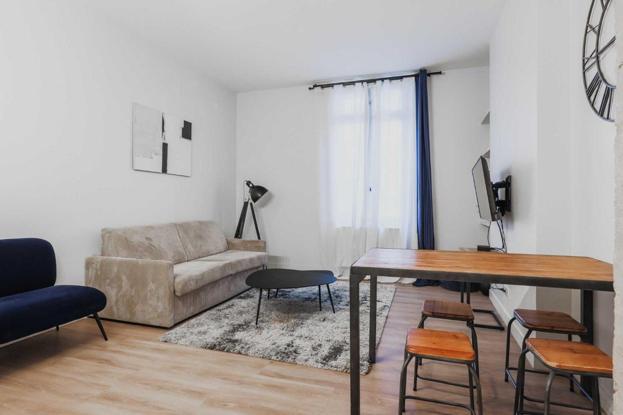 Modern Apartment 1Br- 4P Le Marais Quarter باريس المظهر الخارجي الصورة